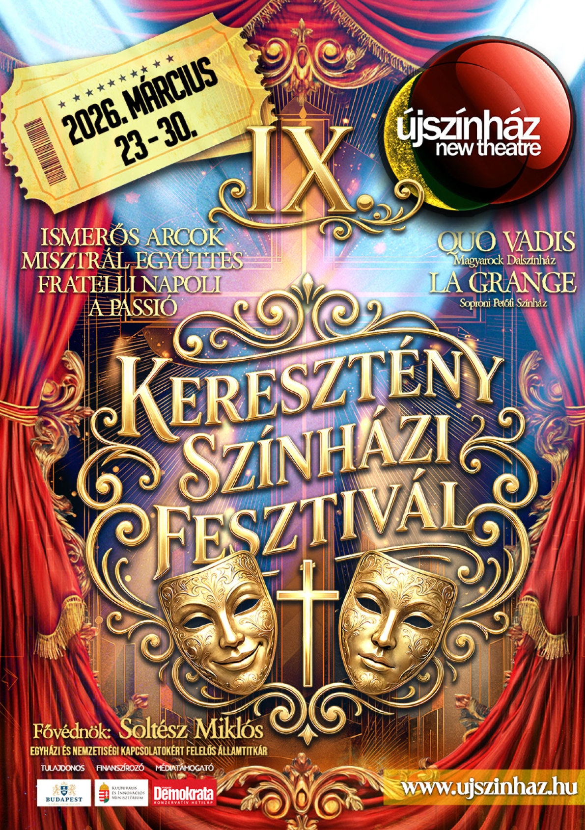 Kereszteny fesztival 2026 logo